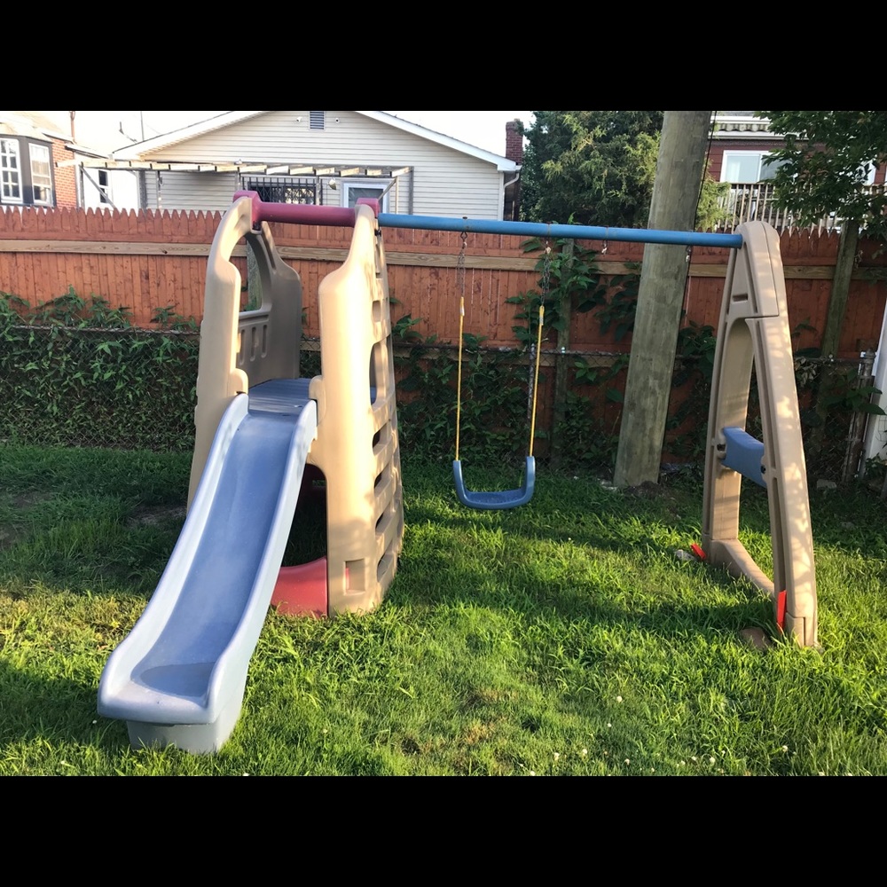 Little tikes swing set